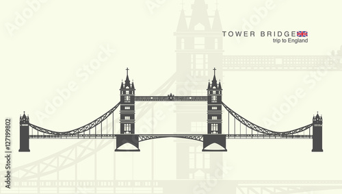 the tower bridge in London