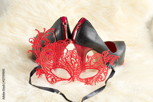 goods in sex shop, a sexual face pack, toys for adults, sex shop, carnival mask
sexual footwear
