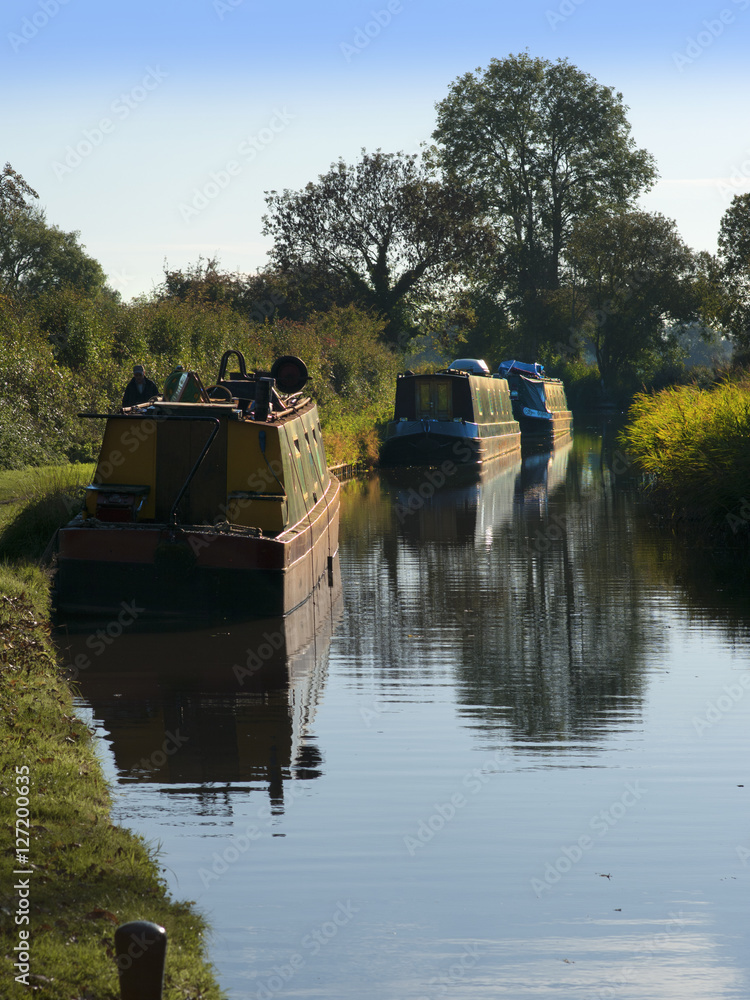 Fototapeta premium canal worcestershire uk