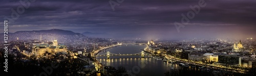 Panorama view of budapest