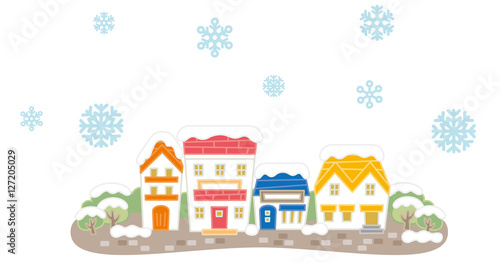 住宅　雪の結晶