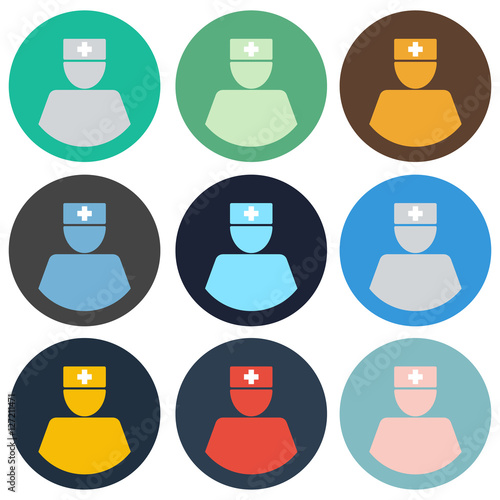 Medic icon set