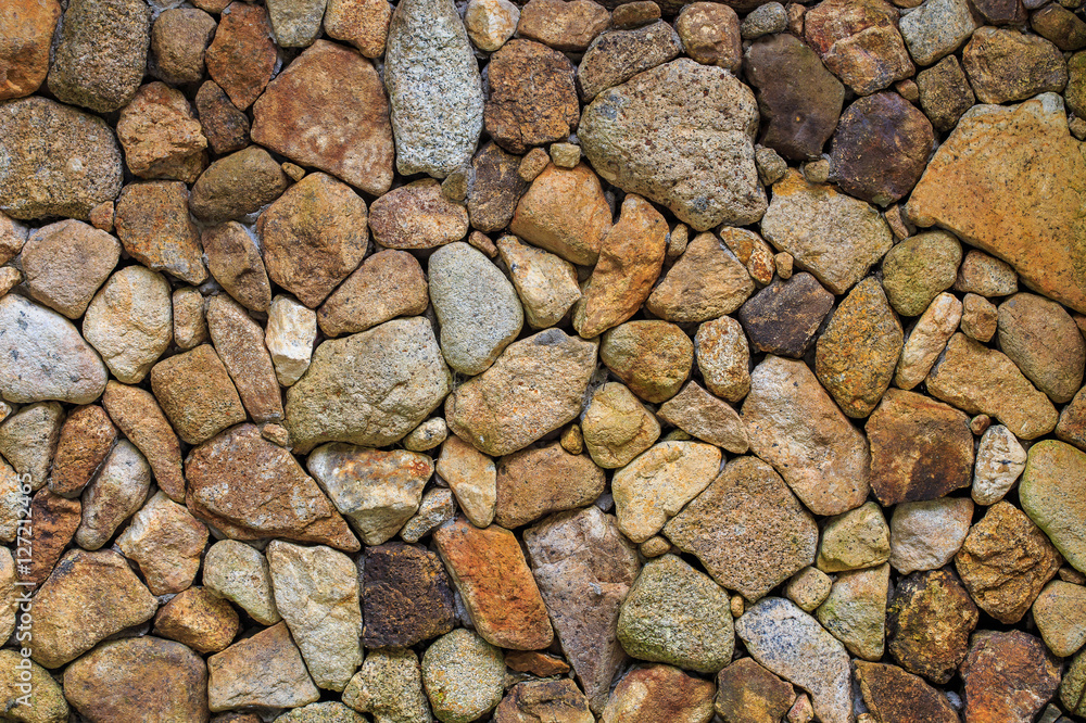 Naklejka premium The rock is wall.