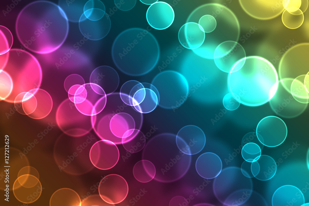 Colorful festive Christmas background with bokeh. Colorful festive Christmas background with bokeh.