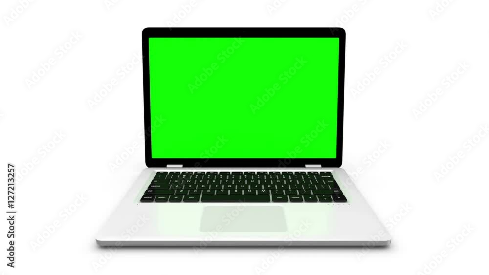 Modern laptop appearing from the side, isolated on a white background.
Animation with green screen and alpha channel. Modern laptop appearing from the side, isolated on a white background.
Animation with green screen and alpha channel.