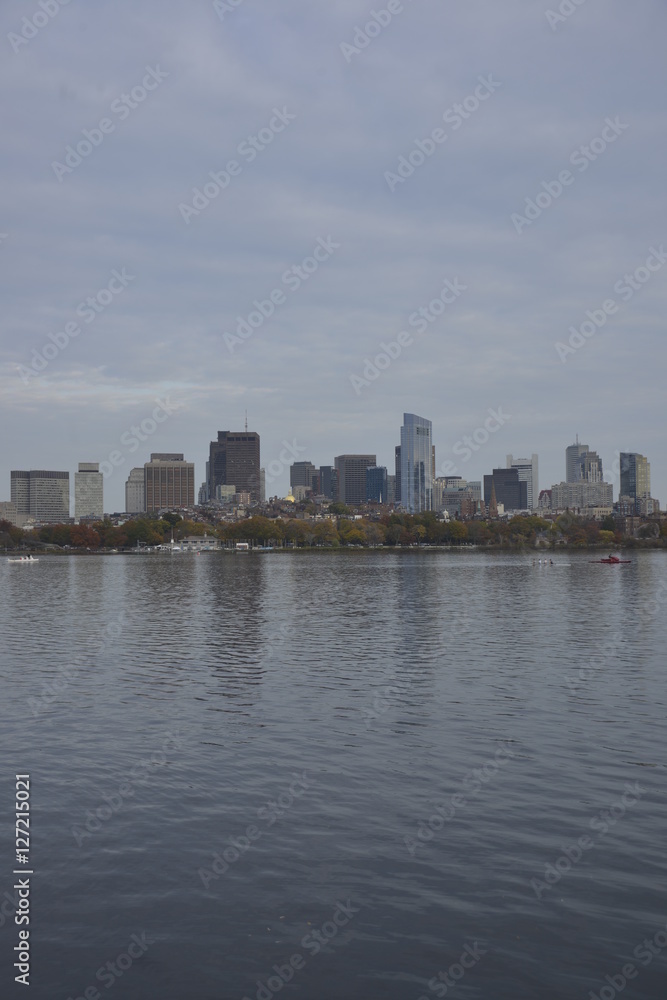 Boston and Charles River