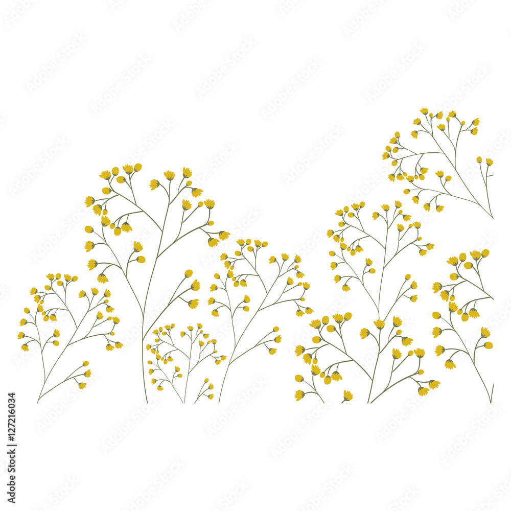 Flowers icon. Decoration rustic garden floral nature plant and spring theme. Isolated design. Vector illustration