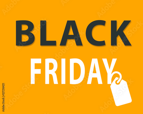 Black Friday sale - holiday shopping concept