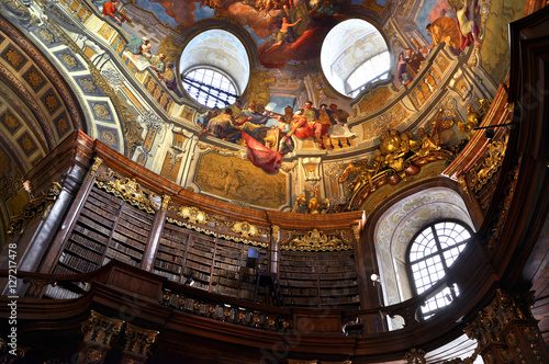 Photography Vienna baroque library