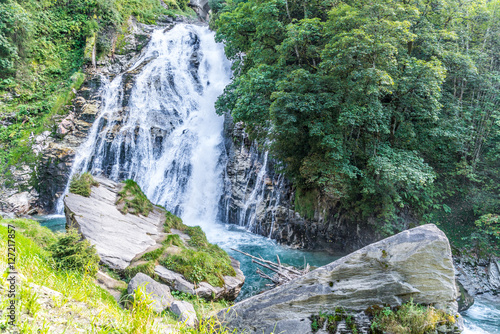 Tobender Sturzbach von Bad Gastein in Österreich photo