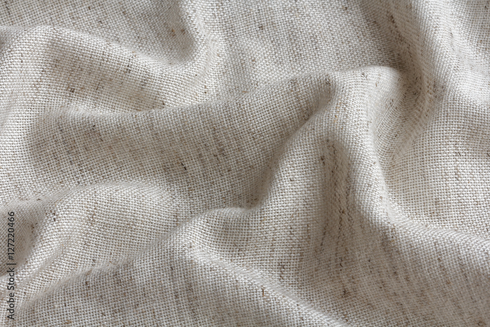 texture of linen crumpled fabric, background texture of linen crumpled fabric, background