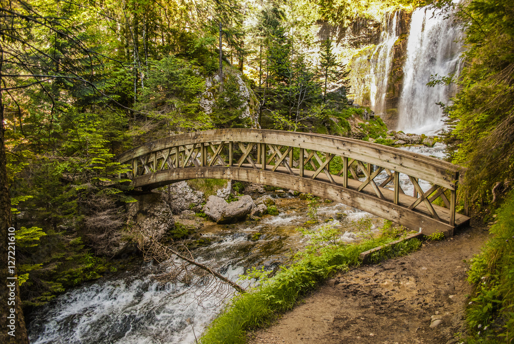Fototapeta premium Waterfall in France