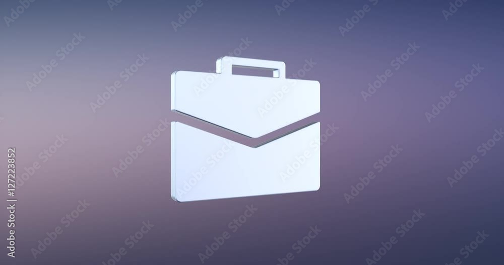 Animated Briefcase Silver 3d Icon Loop Modules for edit with alpha matte
Animated Briefcase Silver 3d Icon Loop Modules for edit with alpha matte