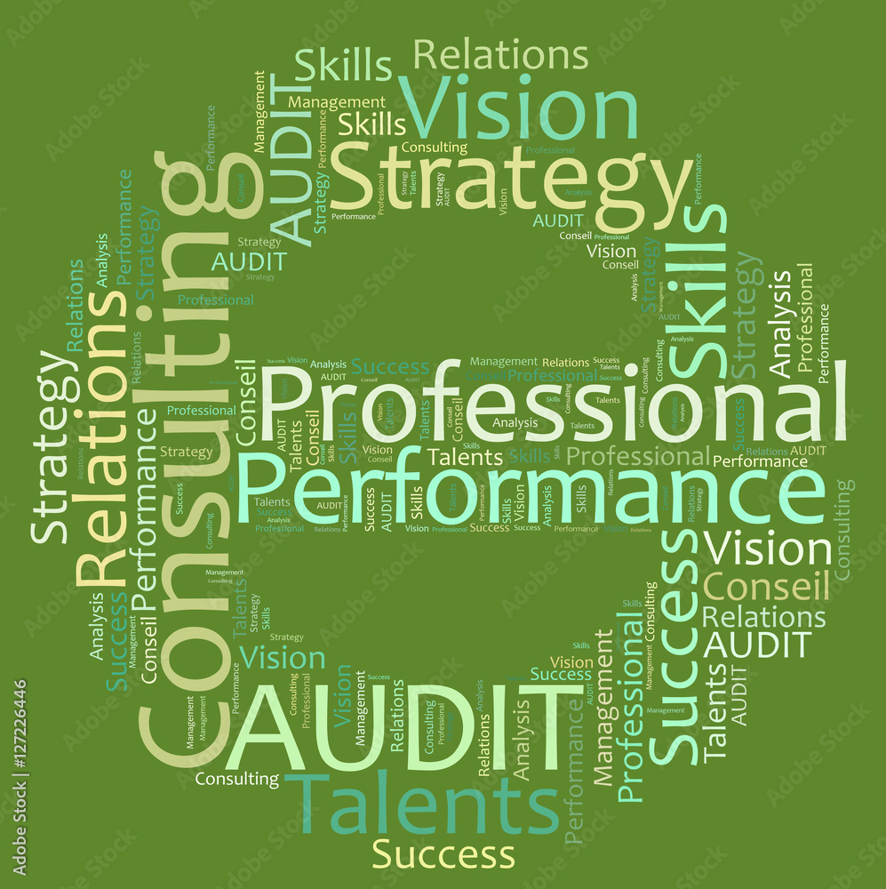Audit consulting word cloud Audit consulting word cloud