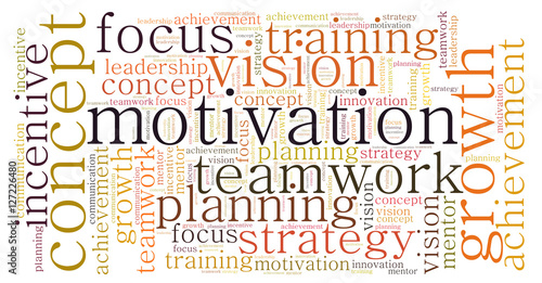 Concept Motivation word cloud