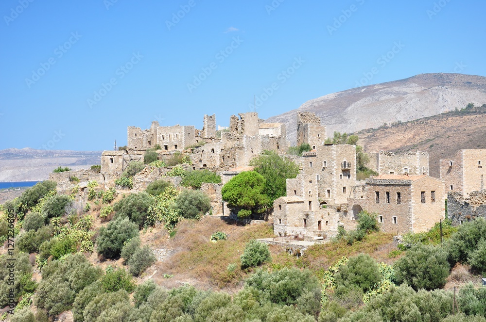 Vatheia - a stone-tower settlement on the Mani Peninsula