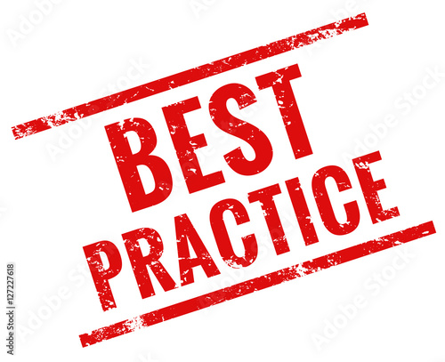 Best Practice Stempel rot 