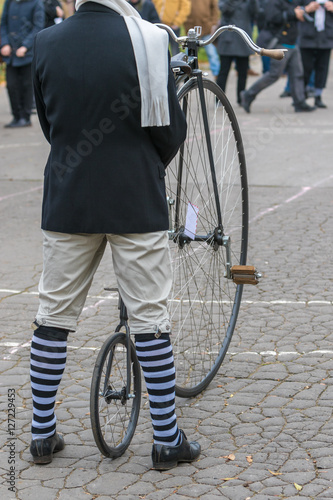 Penny-farthing bicycle