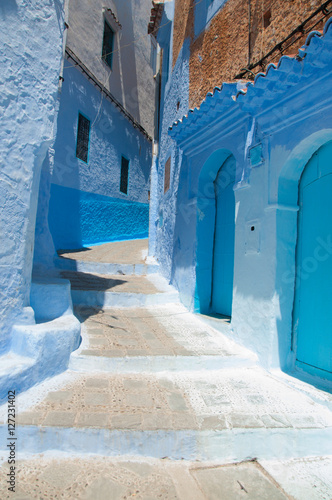 Chefchaouen is a city in the Rif Mountains of northwest Morocco. It’s known for the striking, variously hued blue-washed buildings of its old town. 