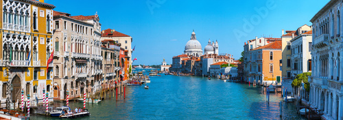 Canal Grande with Basilica di Santa Maria della Salute in Venice, Italy © Sodel Vladyslav