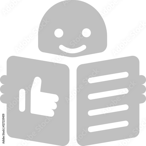Piktogramm Leichte Sprache
