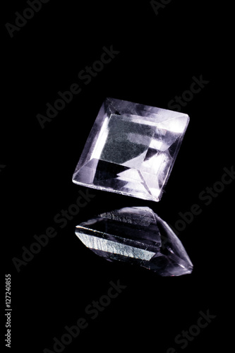 Square diamond with reflection