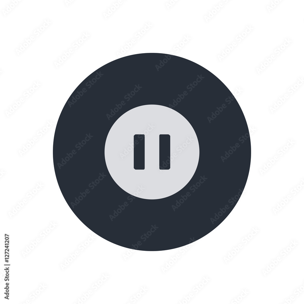 pause icon illustration pause icon illustration