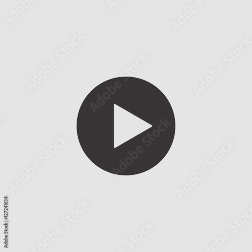 Free Download play icon illustration - GFXLoad