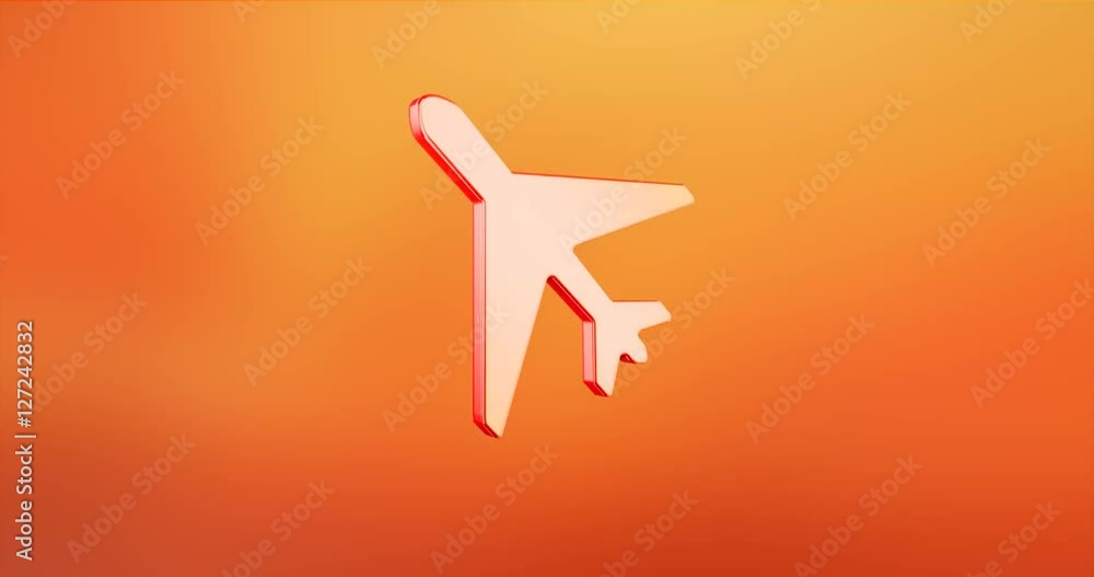 Animated Plane Takeoff Red 3d Icon Loop Modules for edit with alpha matte
Animated Plane Takeoff Red 3d Icon Loop Modules for edit with alpha matte