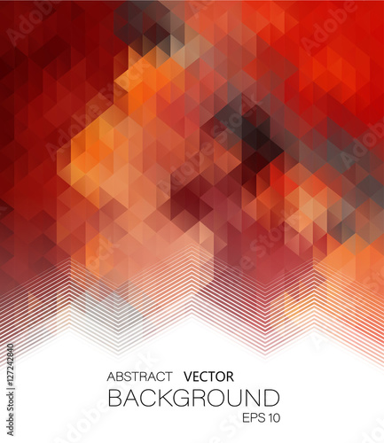Vector Illustration. Abstract geometric colorful background