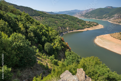 Amazing view of Arda Rivermeander and Kardzhali Reservoir, Bulgaria