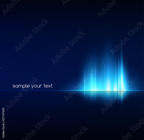 Abstract vector shiny background