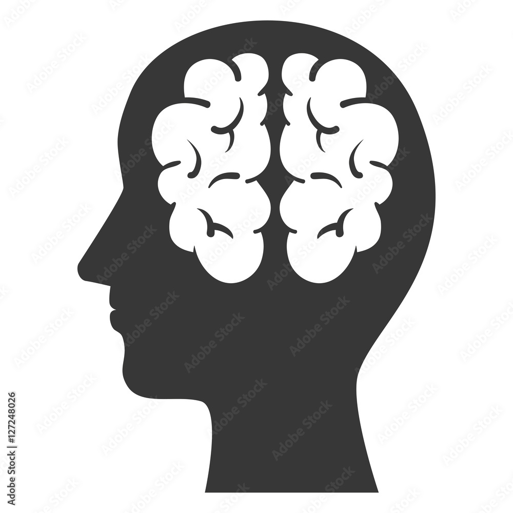 human profile isolated icon vector illustration design human profile isolated icon vector illustration design