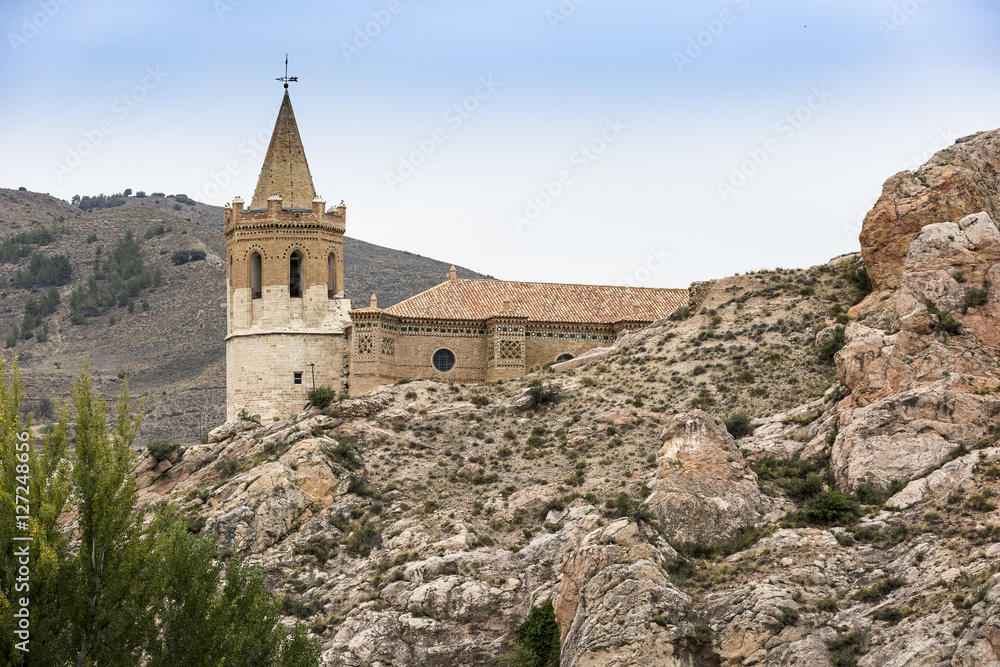 Church of Santiago in Montalban, Teruel province, Spain