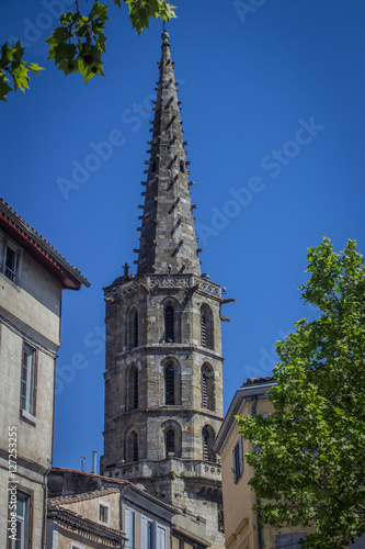 Limoux Church in summer