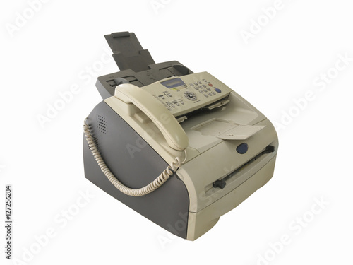 Fax machine, office equipment