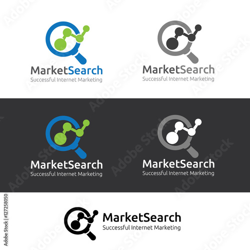 Marketing logo template