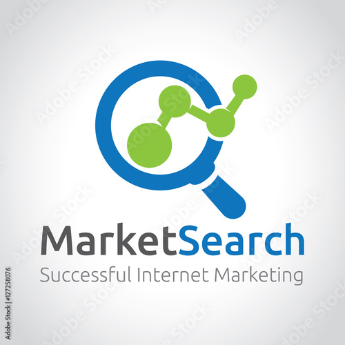 Marketing logo template