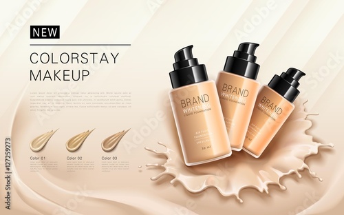 Elegant foundation ads