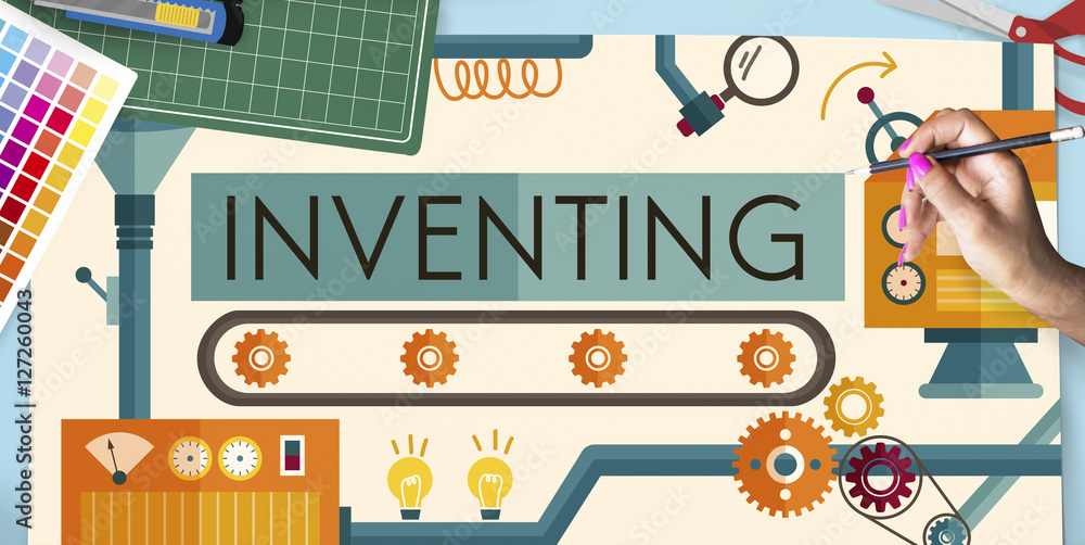 Inventing Innovation Create Creative Process Concept Inventing Innovation Create Creative Process Concept