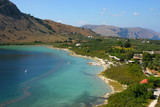 Lake Kourna near Kournas on the island Crete 