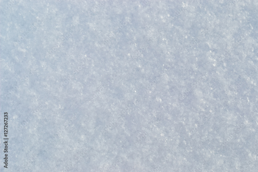 Background of a surface covered with snow