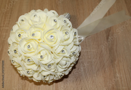 wedding bouquet of roses