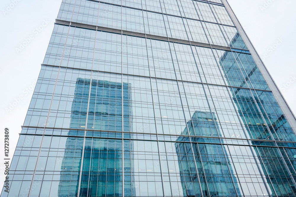 Obraz premium Reflections in skyscrapers, Chengdu