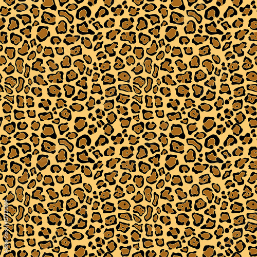 Vintage background  leopard skin  exotic style fashion pattern