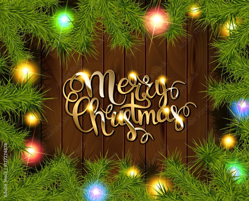 Christmas Tree Branches Border Christmas Tree Branches Border
