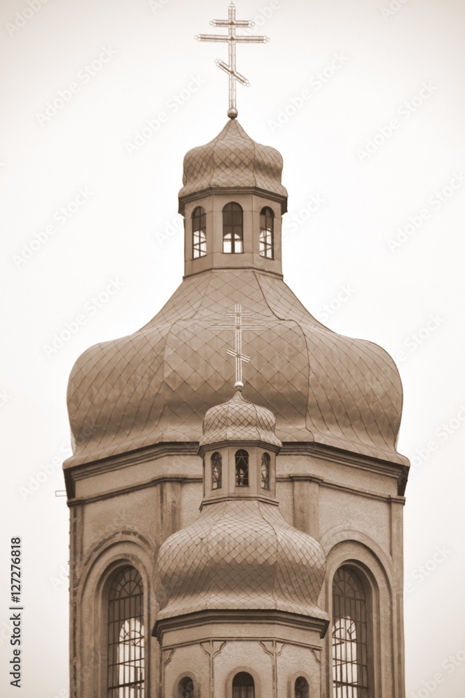 Fotografie old landmark church