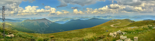 panorama of the mountains © andrefly