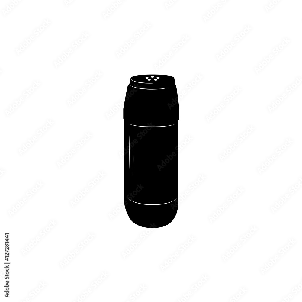 cleanser vector. black and white icon cleanser vector. black and white icon