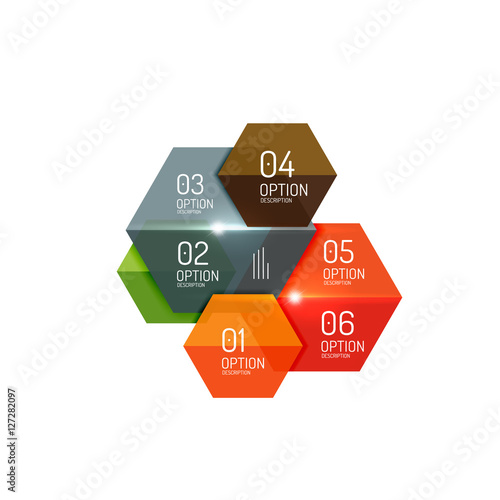 Free Download Paper geometric abstract infographic layouts - GFXLoad